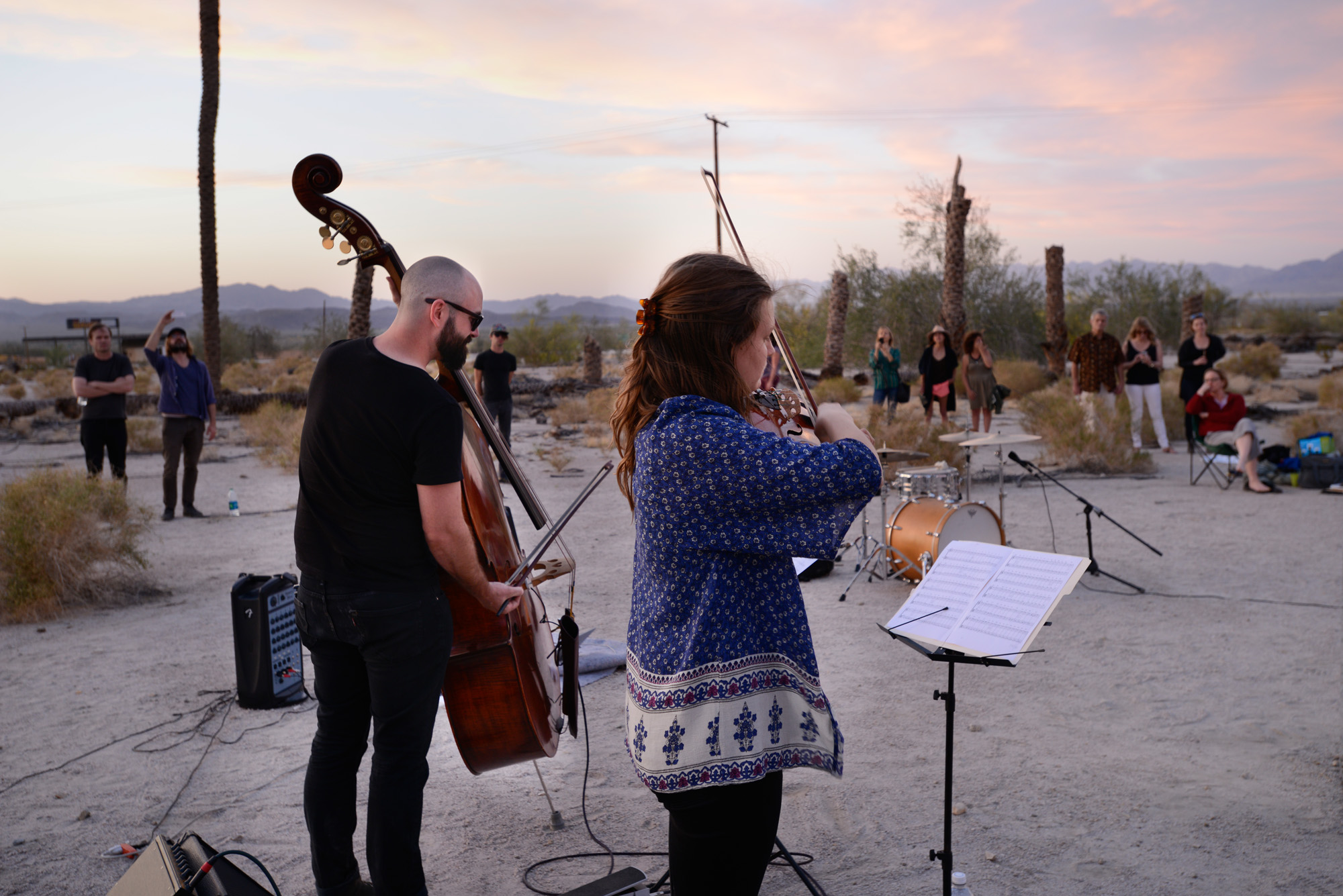 Performance by Scott Benzel, Desert Center (Composition I10 Mvmt IV: Dusk)