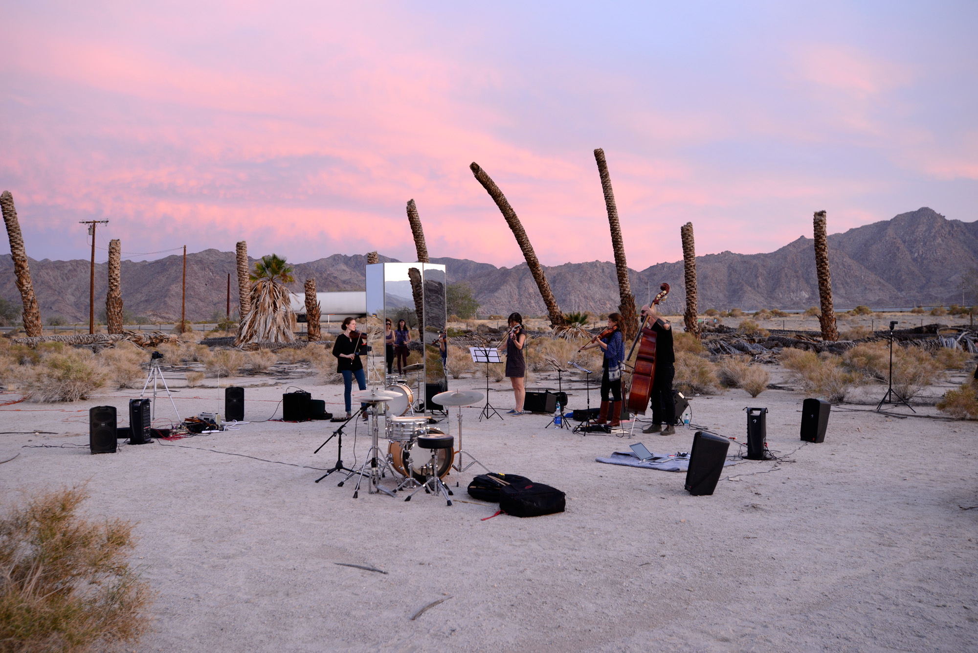 Performance by Scott Benzel, Desert Center (Composition I10 Mvmt IV: Dusk)