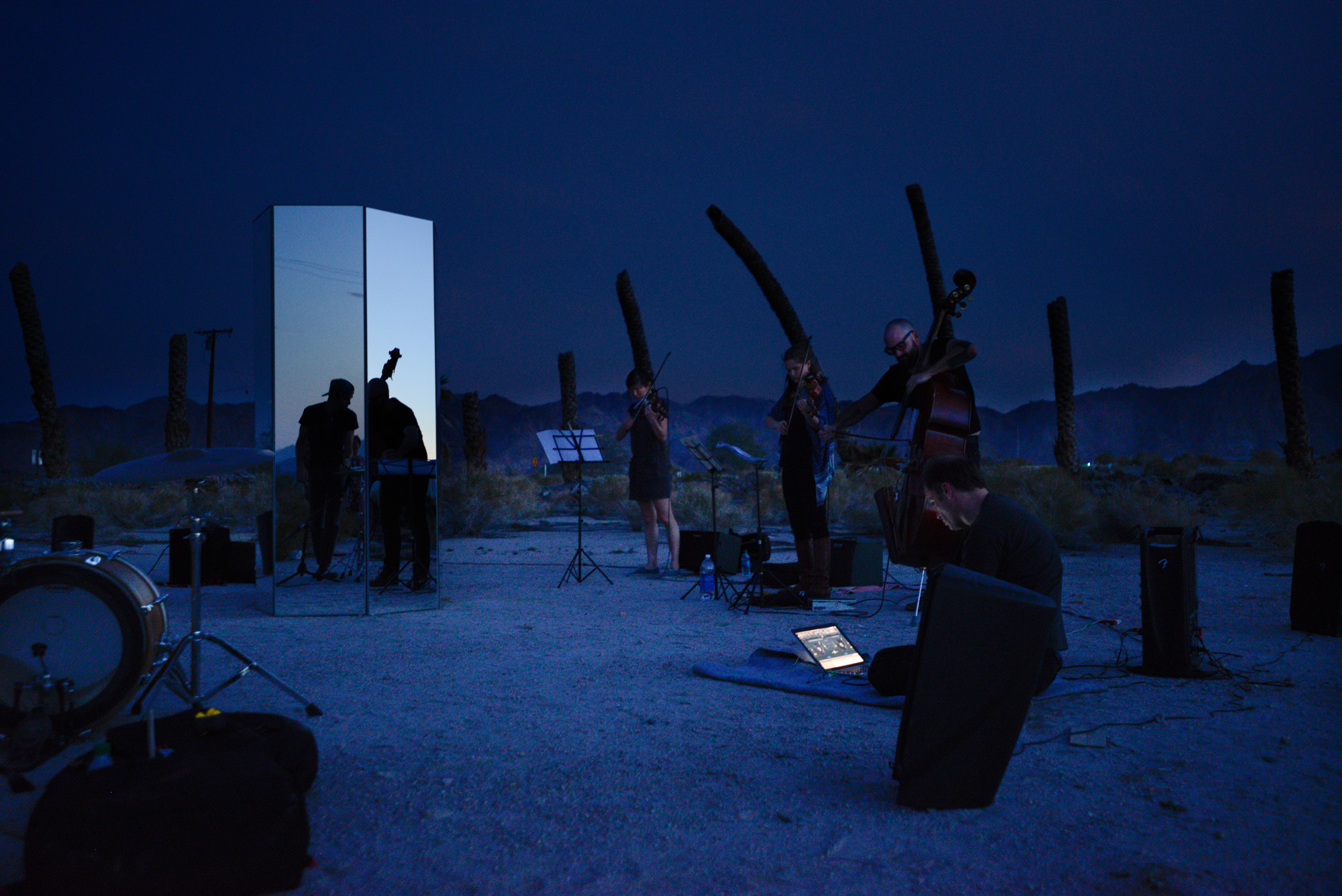 Performance by Scott Benzel, Desert Center (Composition I10 Mvmt IV: Dusk)