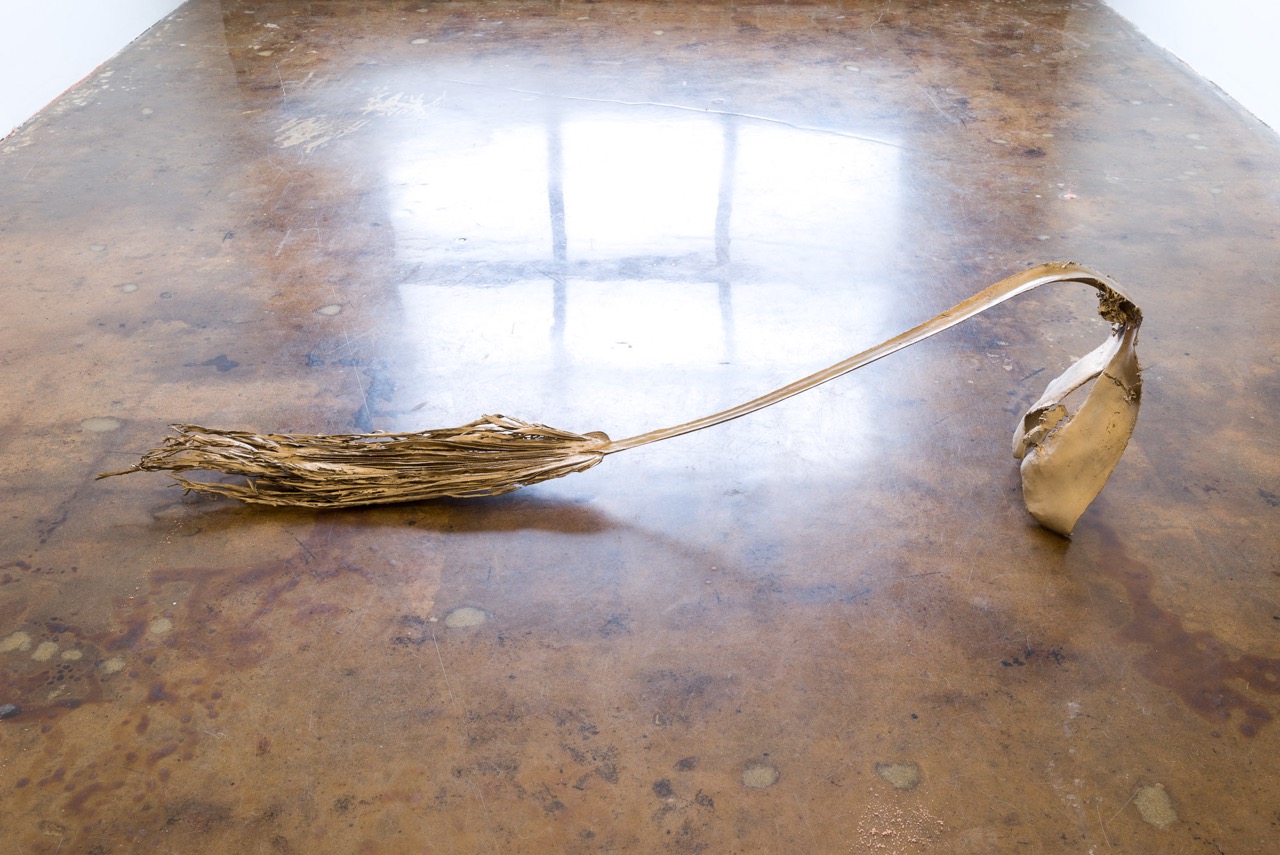 Installation view, LA-LIKE: Prospecting Palm Fronds, LAXART, Los Angeles, CA, September 2015