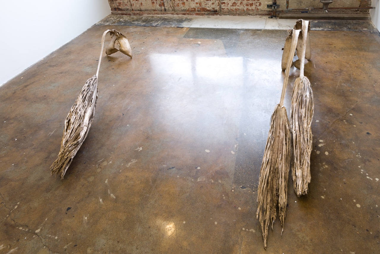 Installation view, LA-LIKE: Prospecting Palm Fronds, LAXART, Los Angeles, CA, September 2015