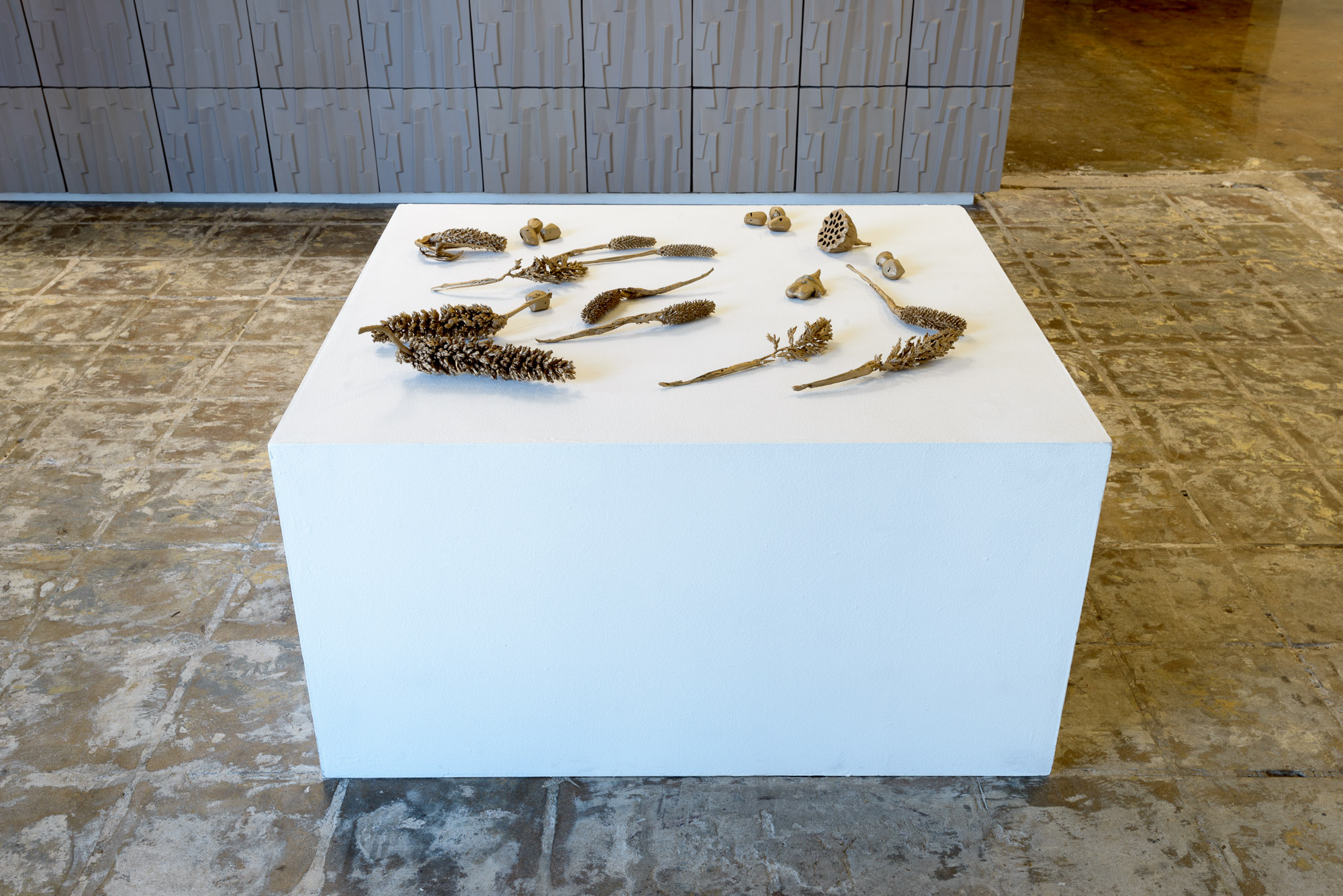 Installation view, LA-LIKE: Prospecting Palm Fronds, LAXART, Los Angeles, CA, September 2015