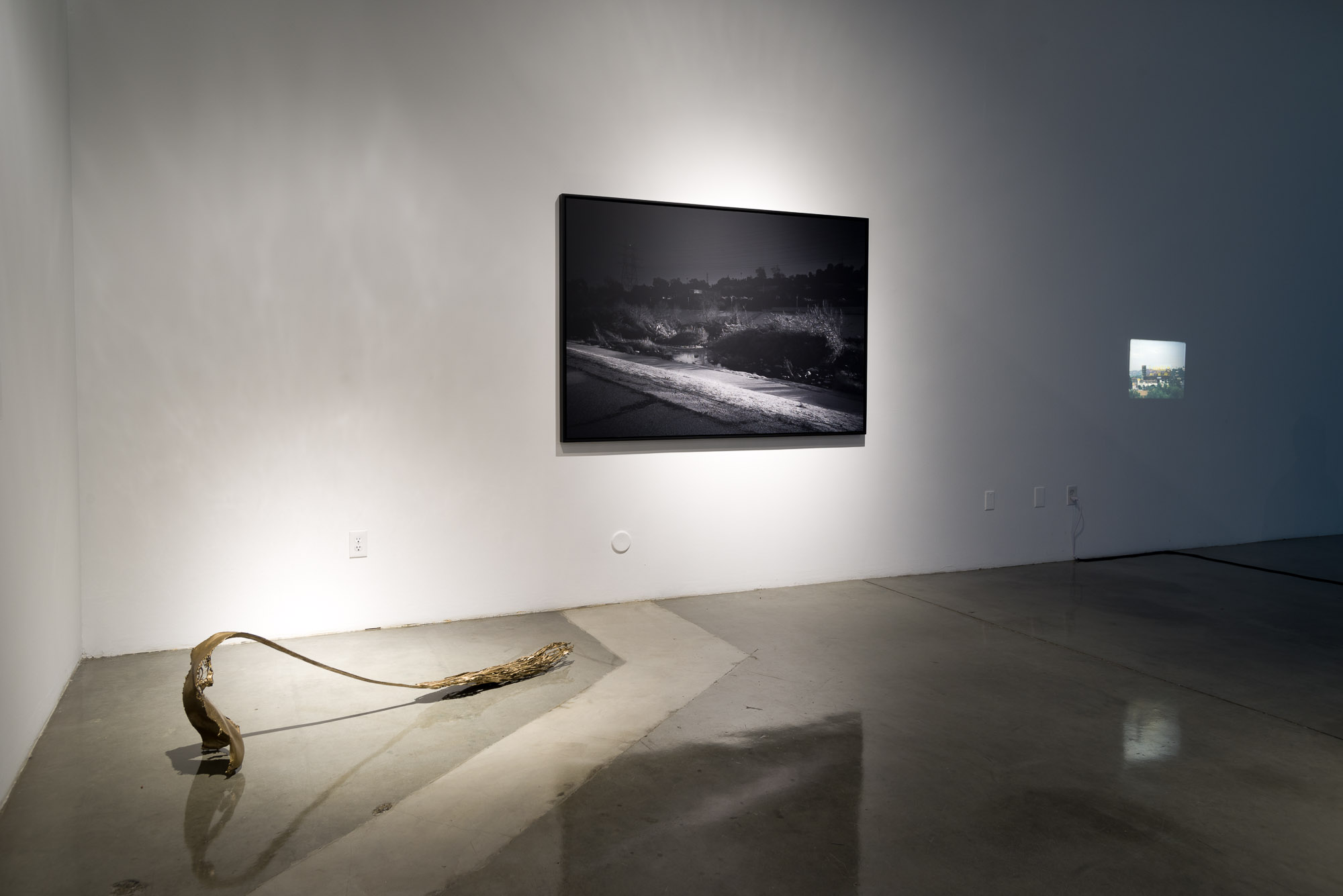 Installation view, Staging Los Angeles: Reality, Fantasy, and the Space Between, USC Roski School of Art and Design, Los Angeles, CA, November 2015