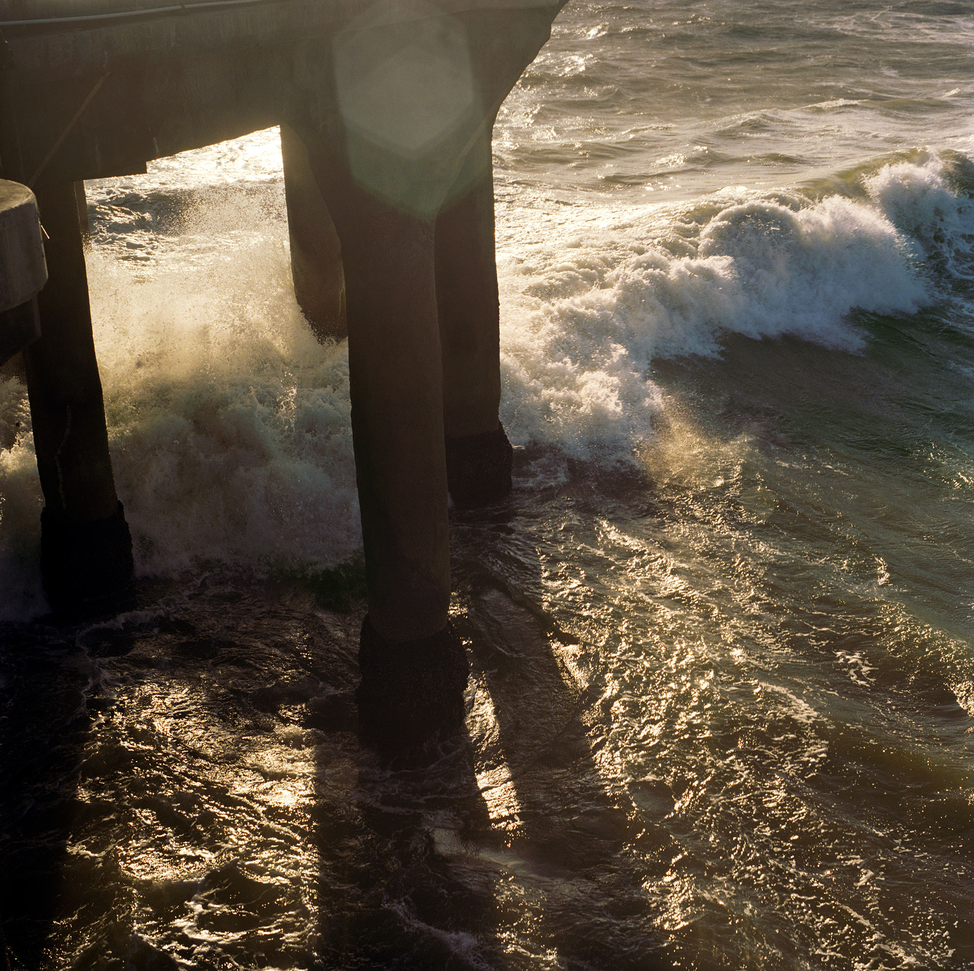 Where Michael Douglas Jumped at Venice Beach Pier (2010)